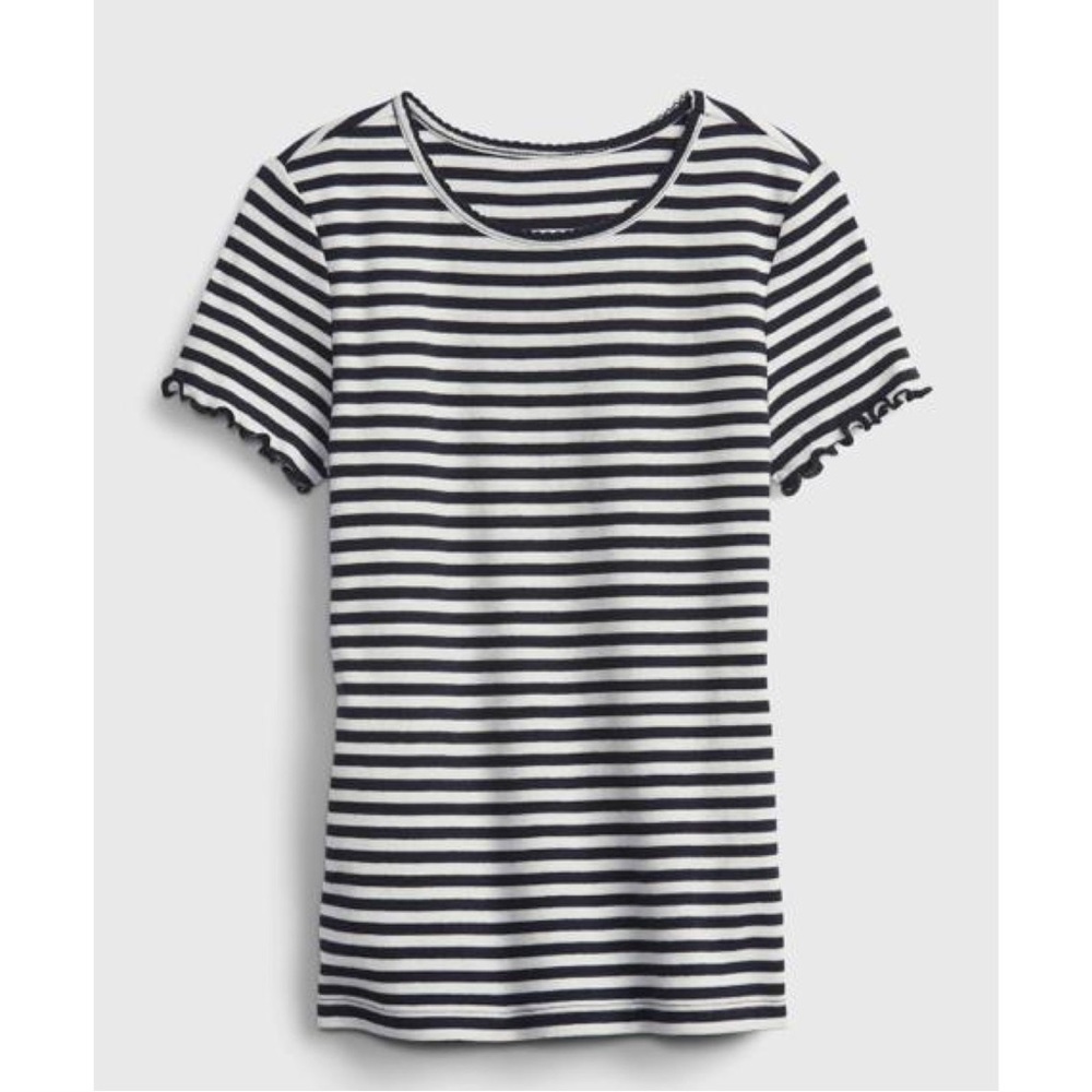 GAP Girl’s Ribbed Stripe T-Shirt